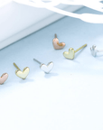 Remi Heart Stud Earrings - Kallesia