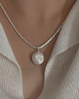 Sia Pearl Sparkle Necklace - Kallesia