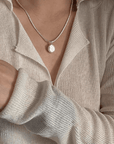 Sia Pearl Sparkle Necklace - Kallesia