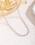 Tia Paperclip Necklace - Kallesia
