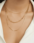 Triple Chain Necklace - Kallesia