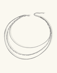 Triple Chain Necklace - Kallesia