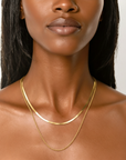 Aurora Double Chain Necklace