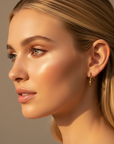Heart Hoop Earrings