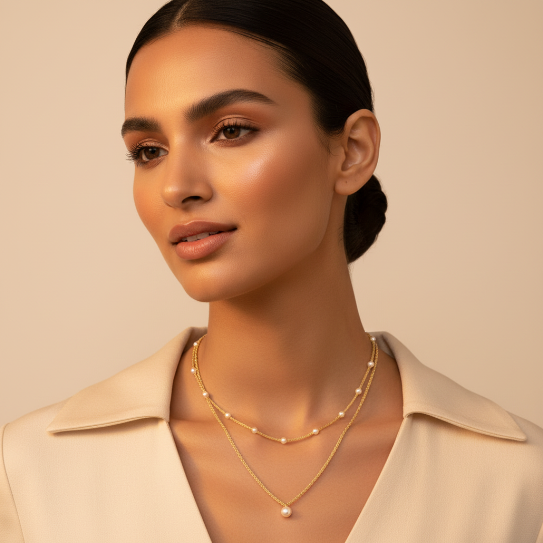 Whispers of Pearl Necklace