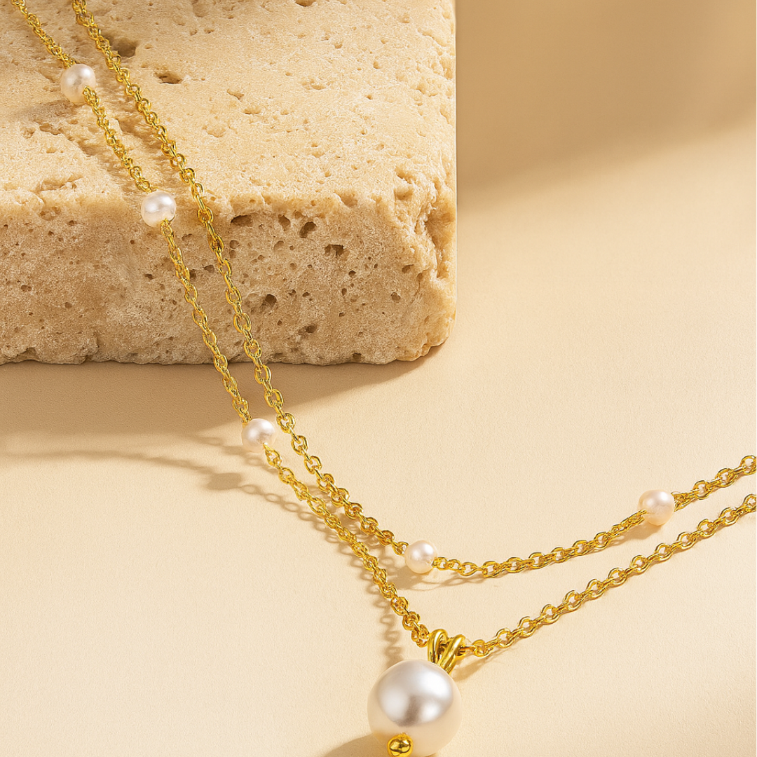 Whispers of Pearl Necklace