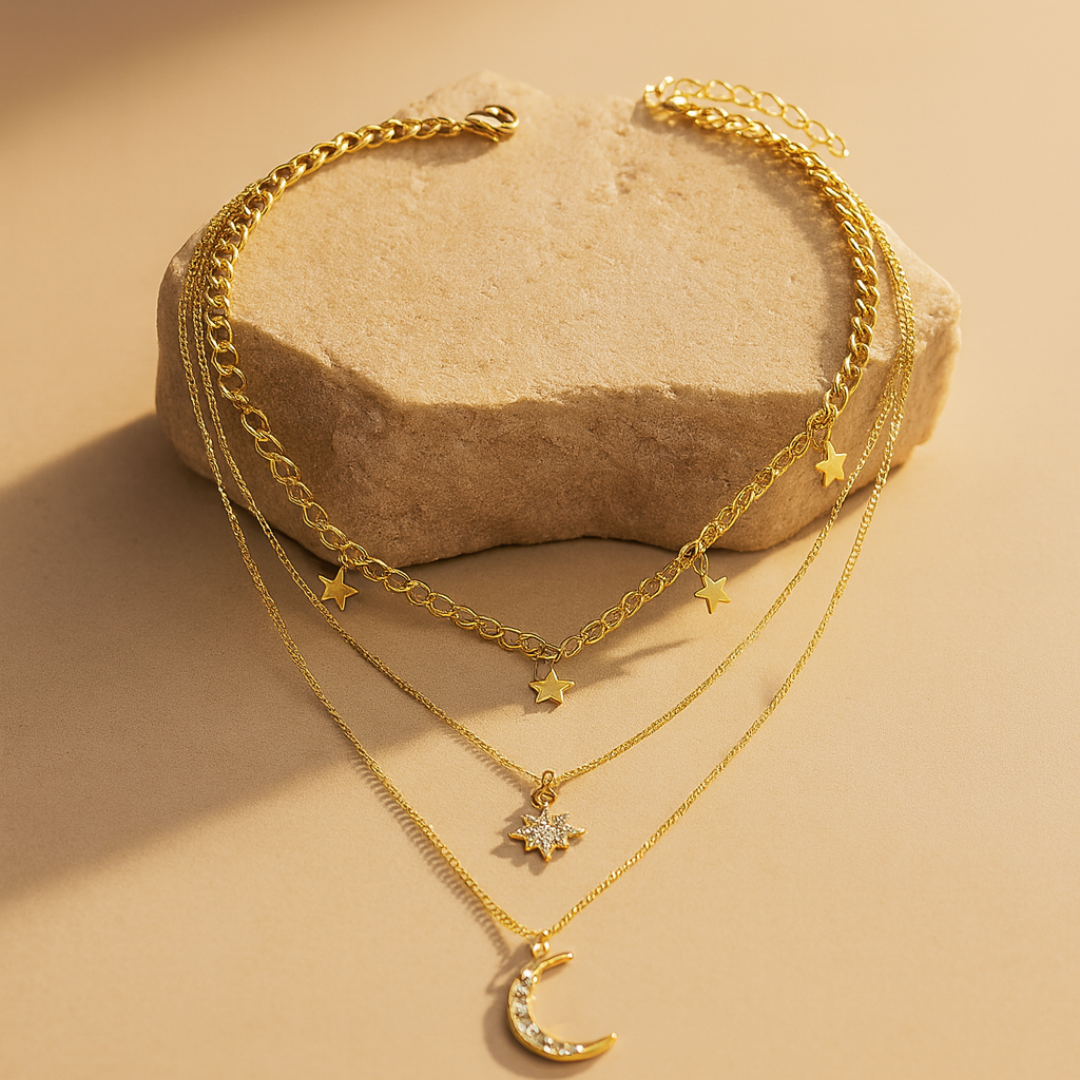 Triclipse Necklace
