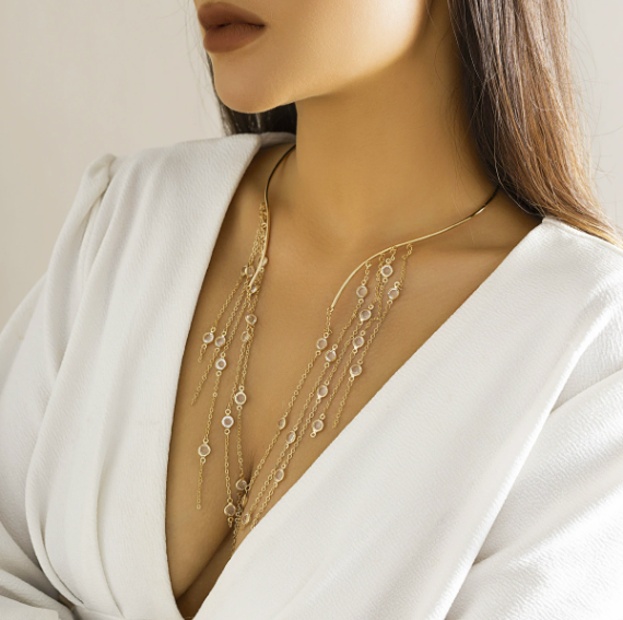 Donatella Drop Necklace