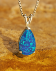 Aurora Teardrop Necklace
