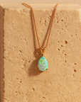 Aurora Teardrop Necklace