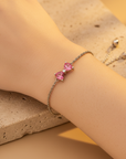 Blush Bow Bracelet