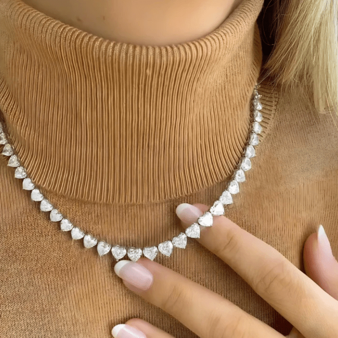 Anastasia Heart Necklace - Kallesia