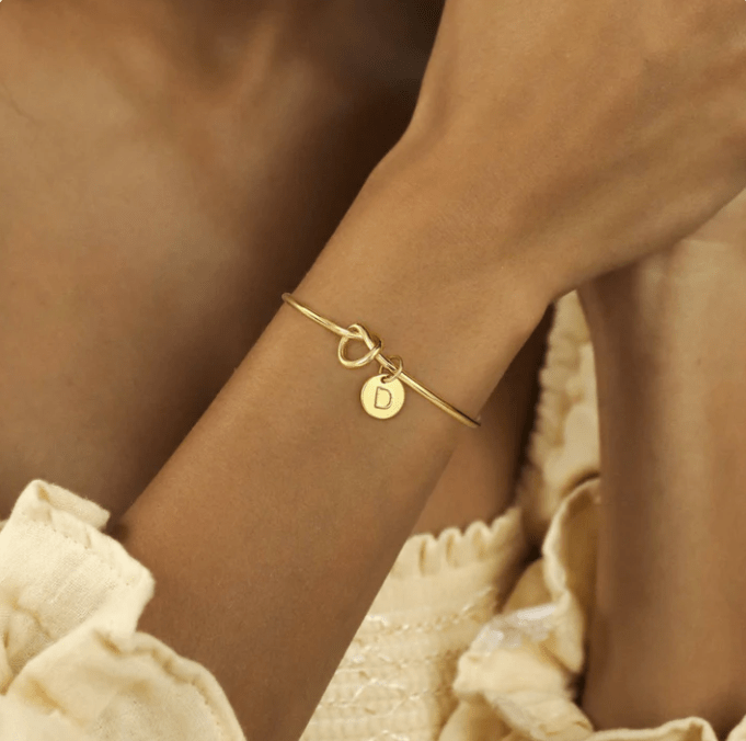 Ava Initial Bracelet - Kallesia
