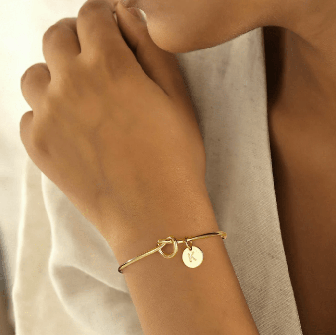 Ava Initial Bracelet - Kallesia