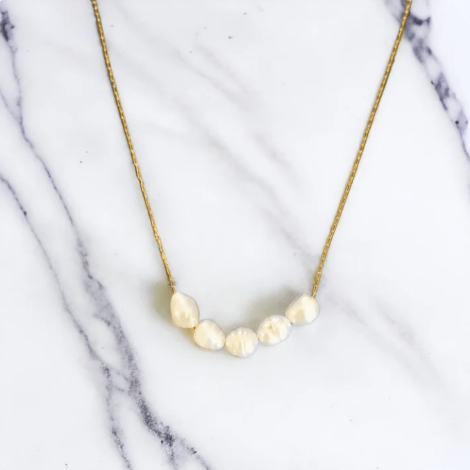 Becca Pearl Necklace - Kallesia