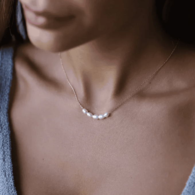 Becca Pearl Necklace - Kallesia
