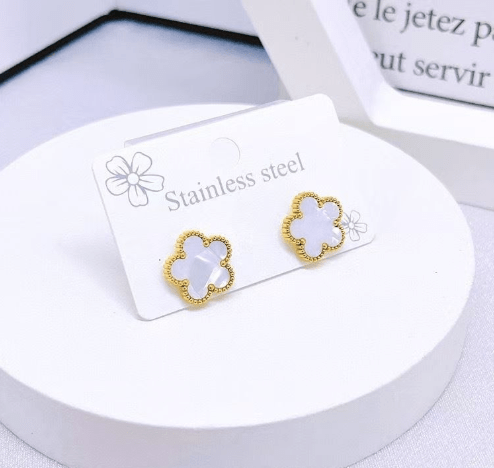 Bella Clover Earrings - Kallesia