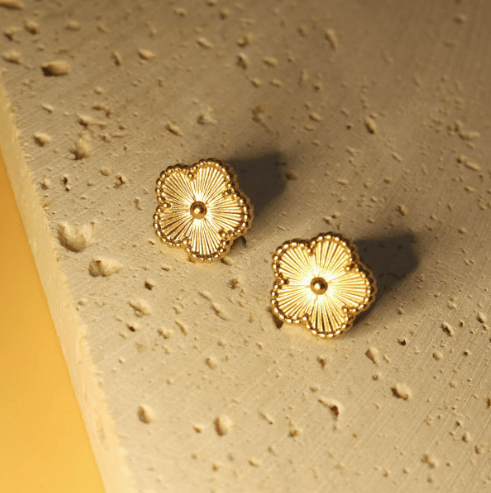 Bella Clover Earrings - Kallesia
