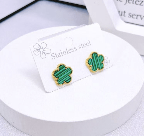 Bella Clover Earrings - Kallesia