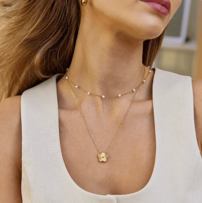 Bella Clover Necklace - Kallesia