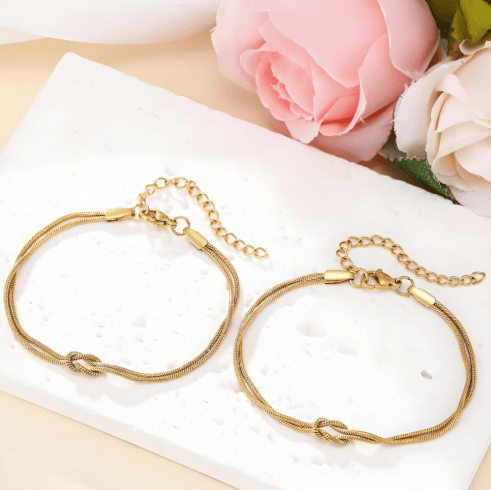 Brielle Knot Bracelet - Kallesia