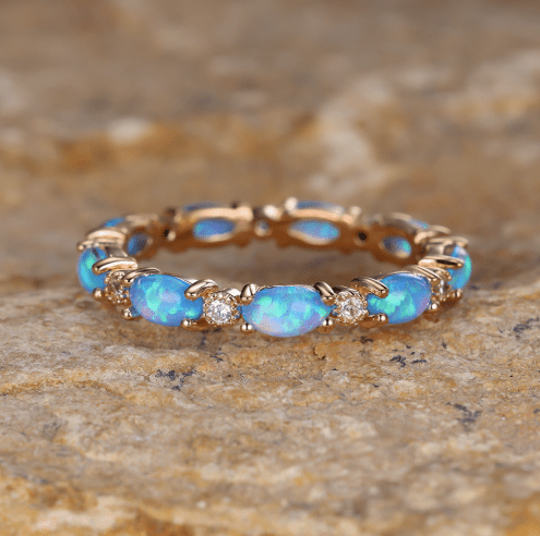 Cleo Opal Ring - Kallesia
