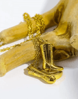 Cowgirl Boot Necklace - Kallesia