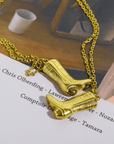Cowgirl Boot Necklace - Kallesia