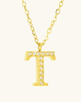 Emma Initial Necklace - Kallesia