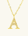 Emma Initial Necklace - Kallesia