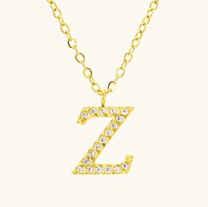 Emma Initial Necklace - Kallesia