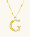 Emma Initial Necklace - Kallesia
