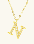 Emma Initial Necklace - Kallesia