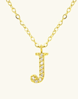 Emma Initial Necklace - Kallesia