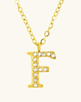 Emma Initial Necklace - Kallesia