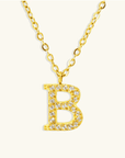 Emma Initial Necklace - Kallesia