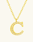 Emma Initial Necklace - Kallesia