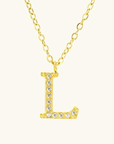 Emma Initial Necklace - Kallesia