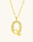 Emma Initial Necklace - Kallesia