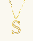 Emma Initial Necklace - Kallesia