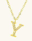 Emma Initial Necklace - Kallesia