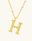 Emma Initial Necklace - Kallesia