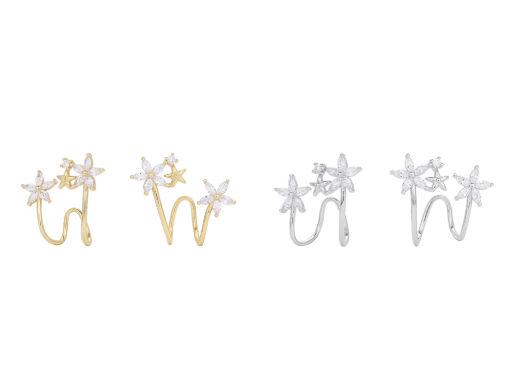 Floral Cuff Earring - Kallesia