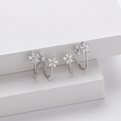 Floral Cuff Earring - Kallesia