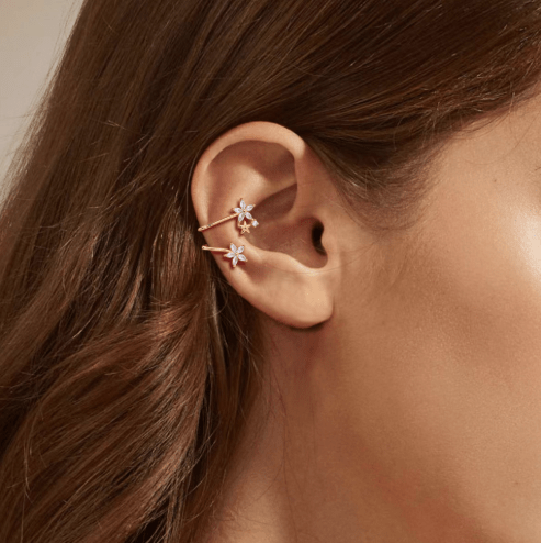 Floral Cuff Earring - Kallesia