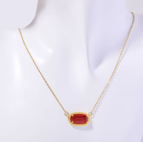 Gemstone Necklace - Kallesia