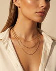 Triple Chain Necklace