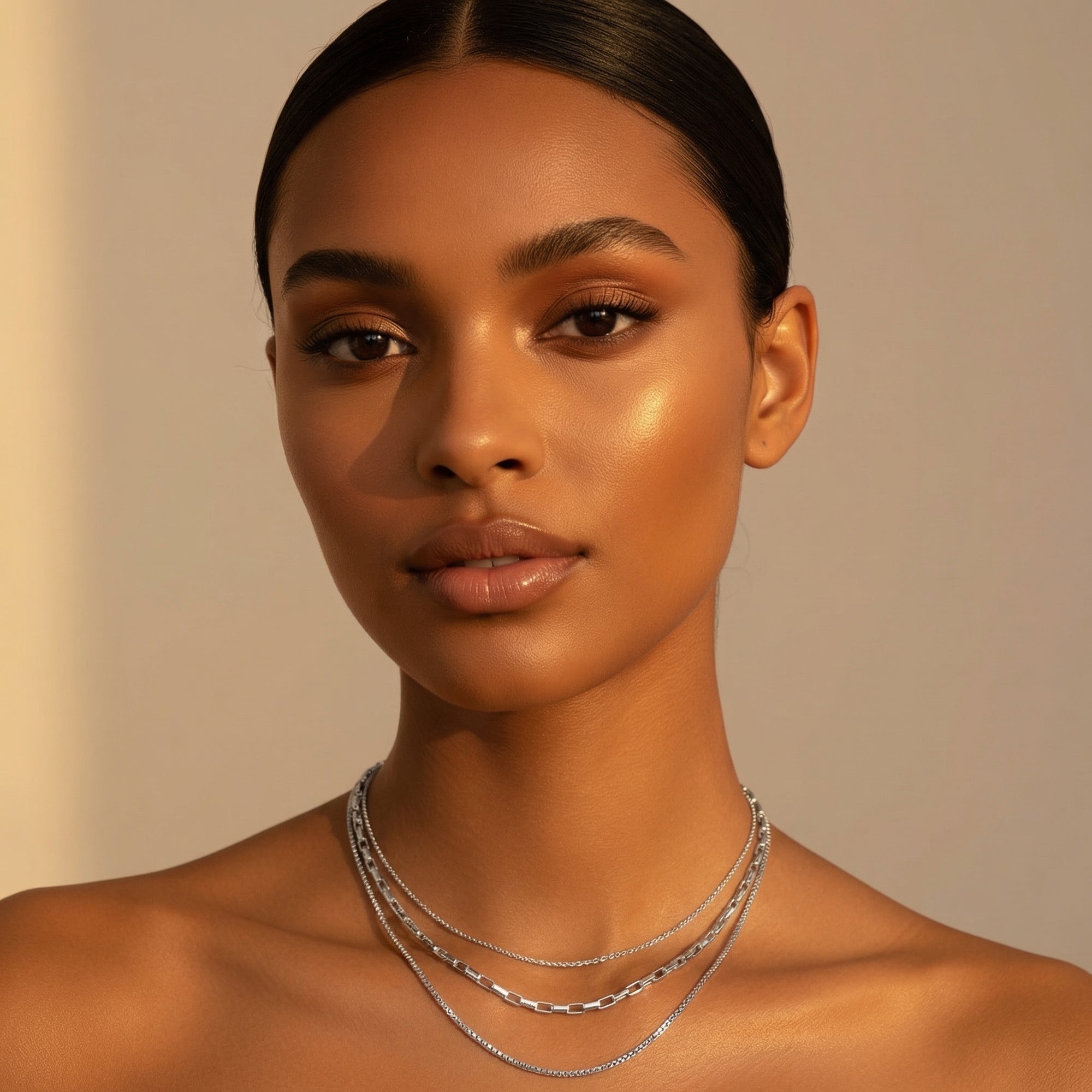 Triple Chain Necklace