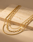 Triple Chain Necklace