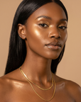 Aurora Double Chain Necklace